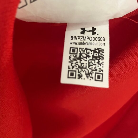 Under Armour Ole Miss Rebels Red Quarter-Zip Sweatshirt Women’s M - Picture 7 of 11